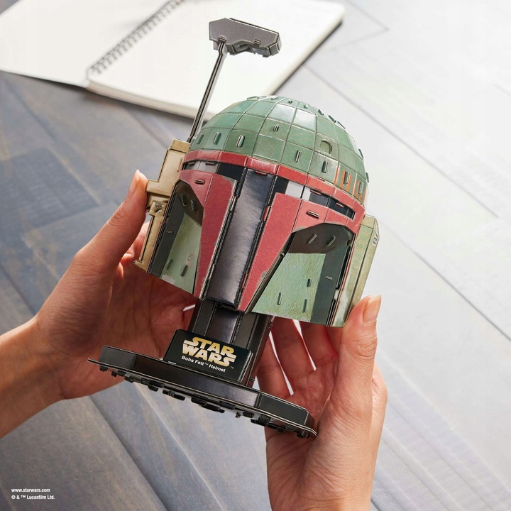 BOBBA FETT HEŁM PUZZLE 3D MANDALORIAN STAR WARS GWIEZDNE WOJNY Marka Spin Master