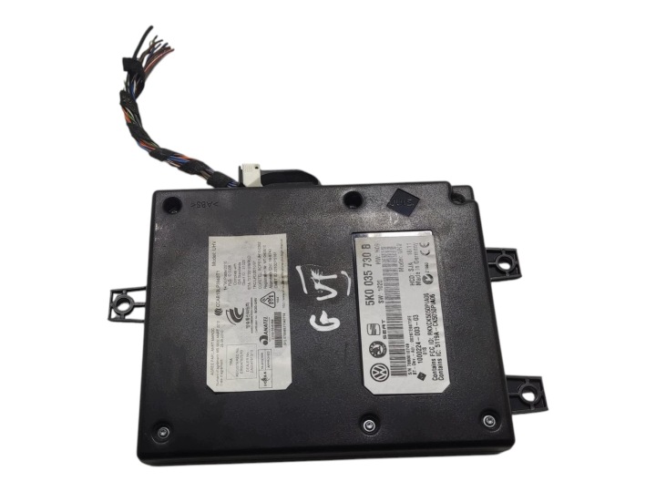 modul vezerlő egység BLUETOOTH VOLKSWAGEN GOLF VI 2008-2012 5K0035730B