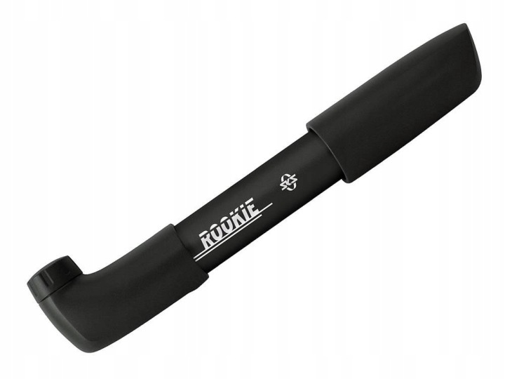 Насос велосипедний ручний SKS Rookie маленька 25 см чорна
