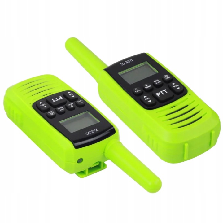 Рації walkie- talkie зелені дальність 3 км Lean Toys — фото 5