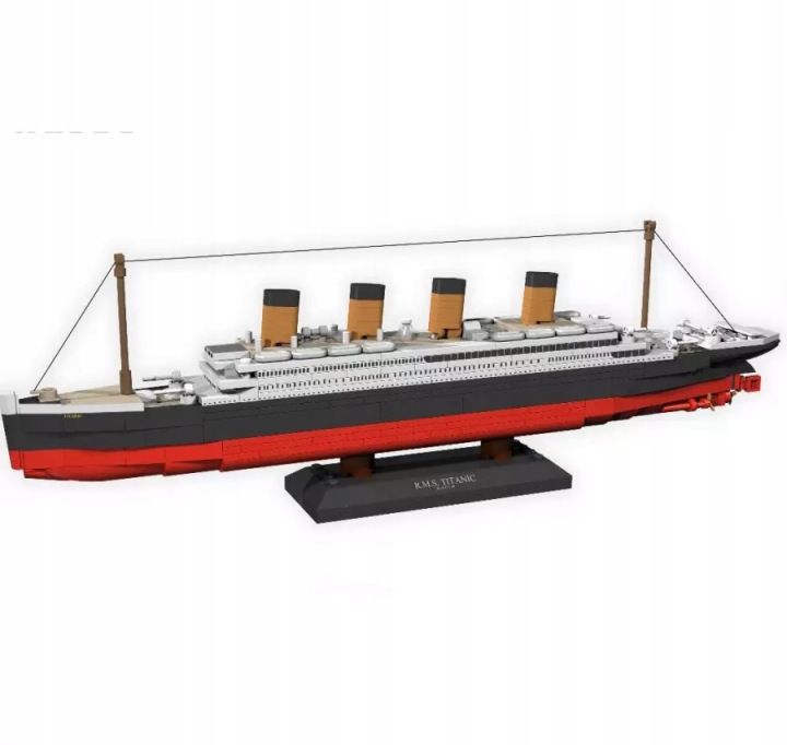 Cobi cobi historical collection р. m. s. titanic 593 ел. 1:700 — фото 3