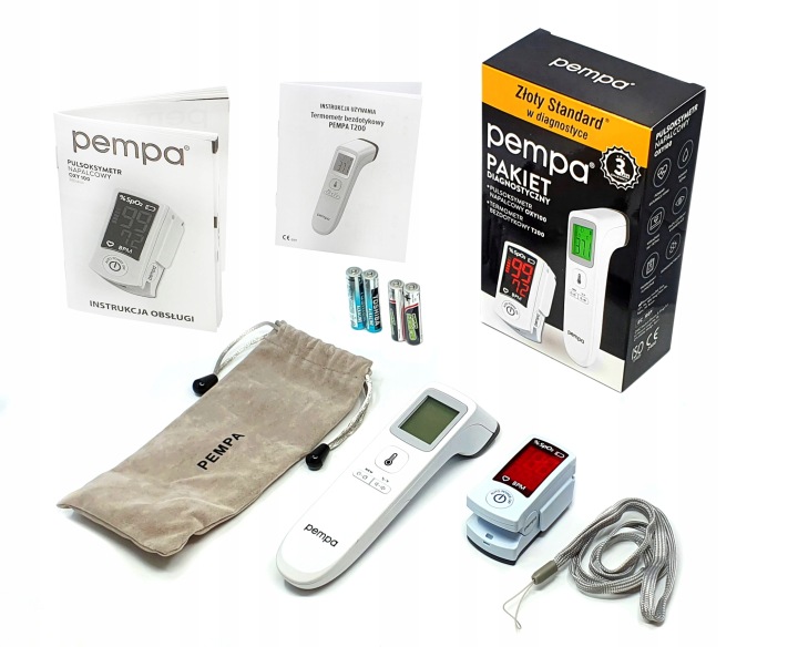 Термометр Pempa безконтактний T200 + OXY100