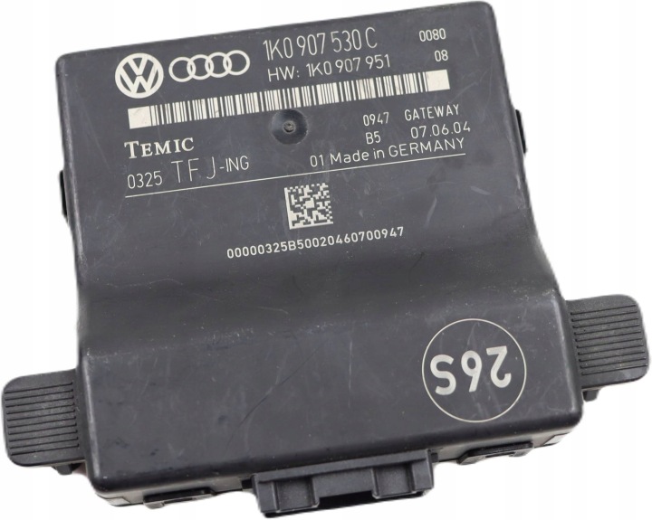 VW TOURAN und GOLF V modul Bedienteil GATEWAY 1K0907530C