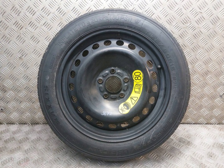 Galet tendeur courroie Roue de secours FORD C-MAX MK2 LIFT 2160848 5x108 125/80R16 MAXXIS