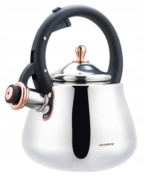 Konvice ocelová 2.8 L plyn/indukce Stříbrná Lesklá Klausberg KB-7776