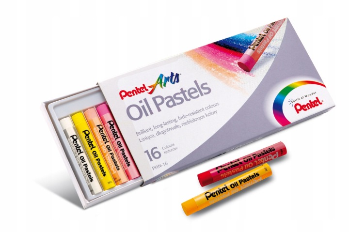 Пастель олійна PENTEL 16 кольорів