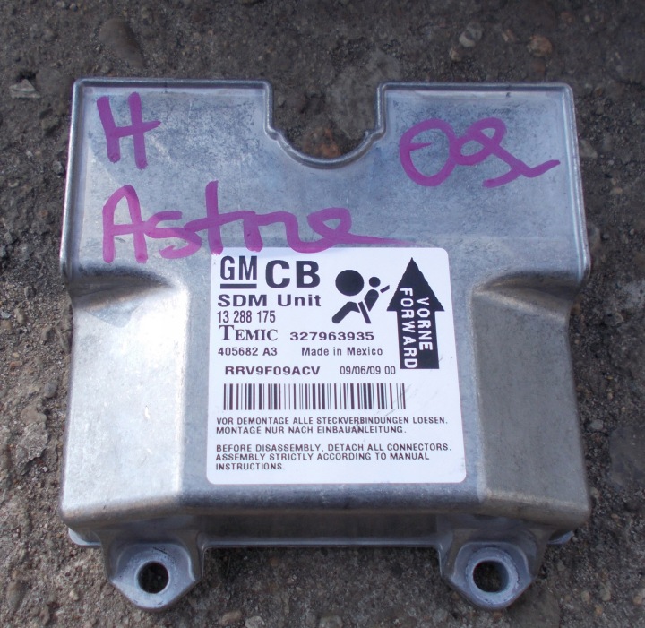 OPEL ASTRA H CABRIO 1.9 CDTI 09R modul SENSOR airbag 13288175