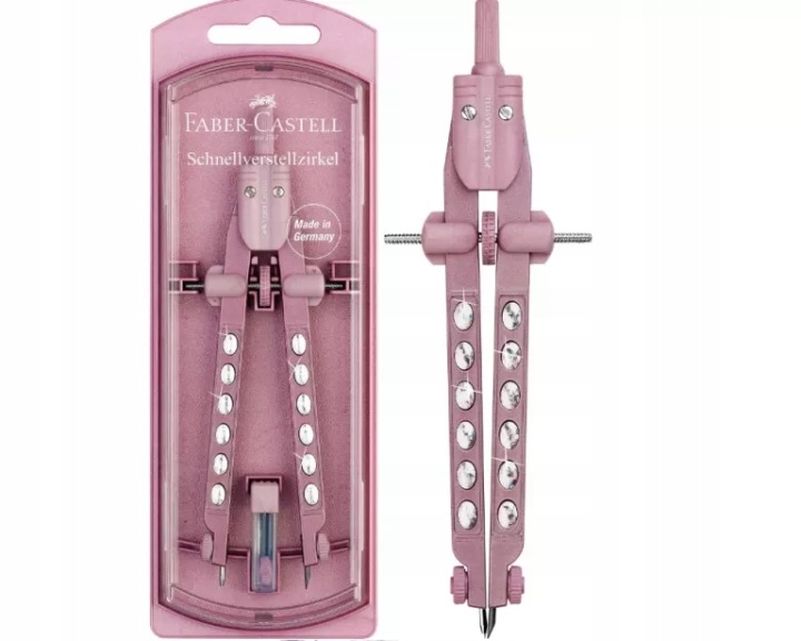 FABER-CASTELL Циркуль у чохлі + стилуси Sparkle — фото 10