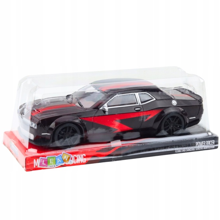 Гоночна машинка з приводом і блискучою кузовом Lean Toys 350x185 мм — фото 4