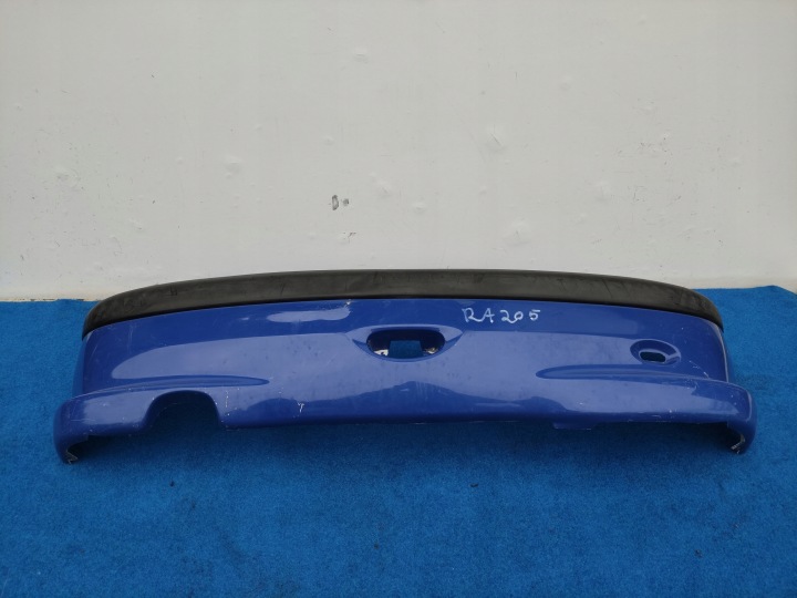 PEUGEOT 206 nárazník záď zadní + Horn lišta 9625077877 RA205