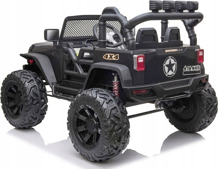 JEEP всюдихідний на акумулятор 24 В сила 2x200 Вт амортизатори пульт — фото 5