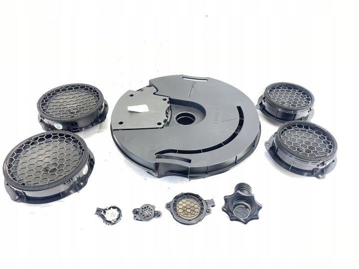 Lautsprecher SUBWOOFER D&M BASS subwoofer bassbox türlautsprecher AUDI A3 8V 8V0035382B KPL