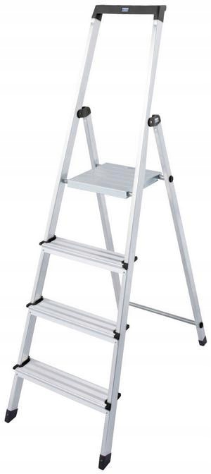 Žebřík hliníkový žebřík Krause Solidy 1x4 126221