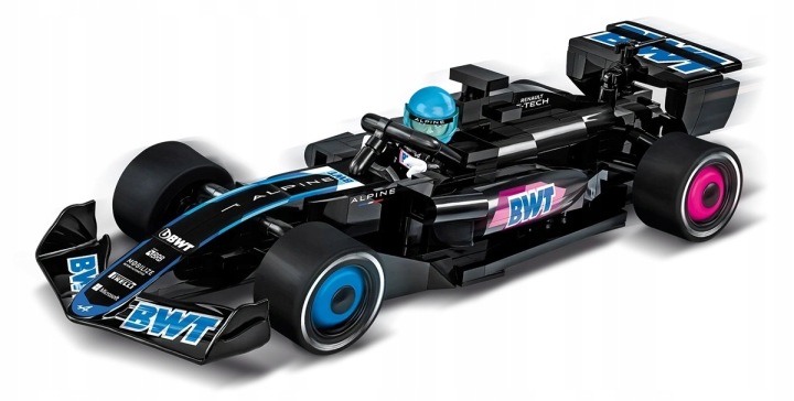 Конструктор COBI 1684 болід BWT ALPINE F1 TEAM CAR формула 1 оригінальна ліцензійний (вживаний) — фото 3