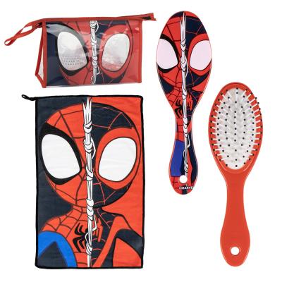 Spiderman набір дошкільний Spidey рушник для рук щітка