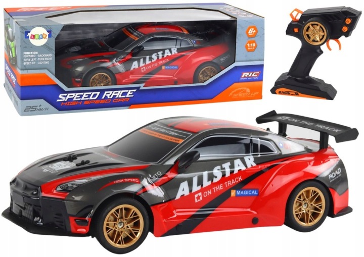 Авто спортивне Р./C 1:10 червоні