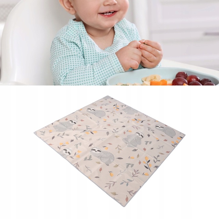 Під високим стільцем Килимків 130x130 см Oxford Cloth Anti Slip Madna UX — фото 7