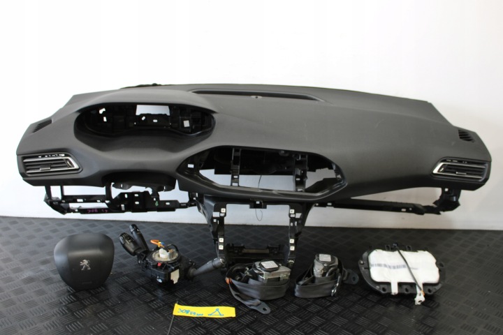 přístrojová deska konzola airbag airbagy PEUGEOT 308 T9 SW