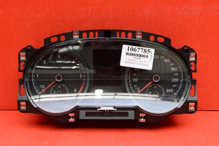 Instruments tachymètre compte tours Horloge montre tableau bord EU 5G1920751D VW GOLF 7 VII 1.6 TDI 115 KM LIFT 17-20
