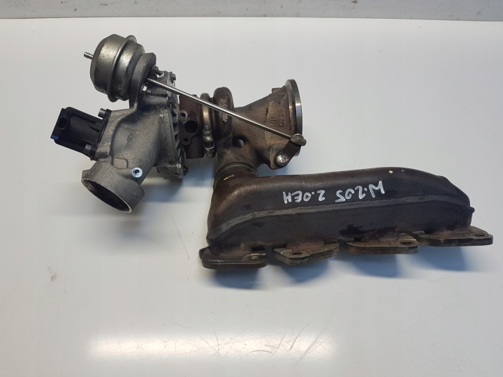 MERCEDES W205 2.0 cgi turbo turbina