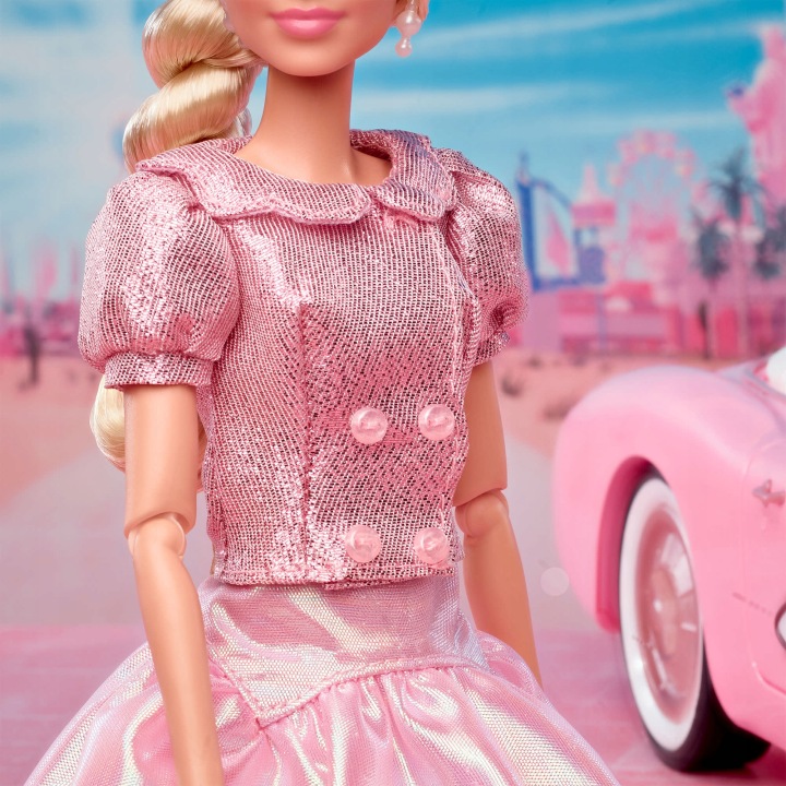 Лялька BARBIE SIGNATURE з фільму The Movie рожевий об'ємні сукня JBJ53 уцінка (виставковий) — фото 3