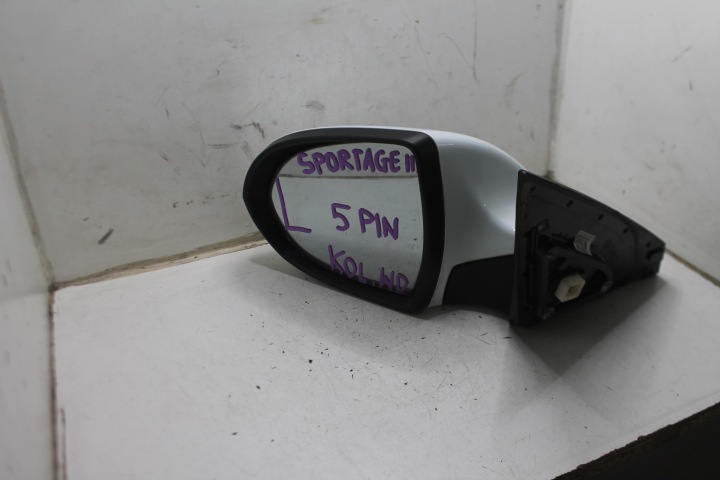 SPECCHIETTO RETROVISORE SINISTRO 5PIN KIA SPORTAGE III DELLE RUOTE. WD 10-15 ANGLIK