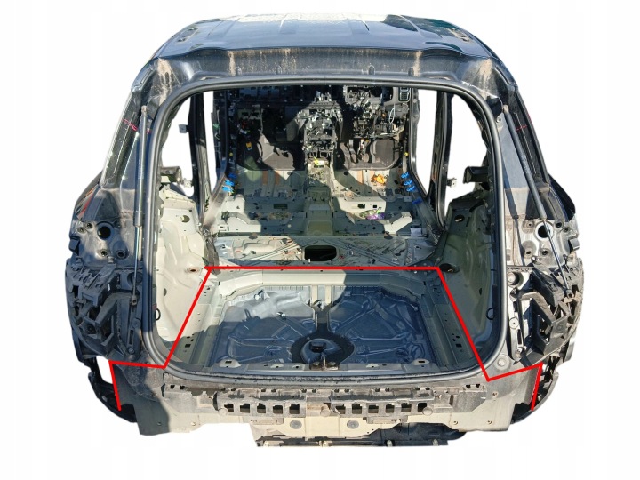 Supporto LAMIERATO POSTERIORE Coppa CITROEN C5 AIRCROSS LAK: KTVD (18-22)