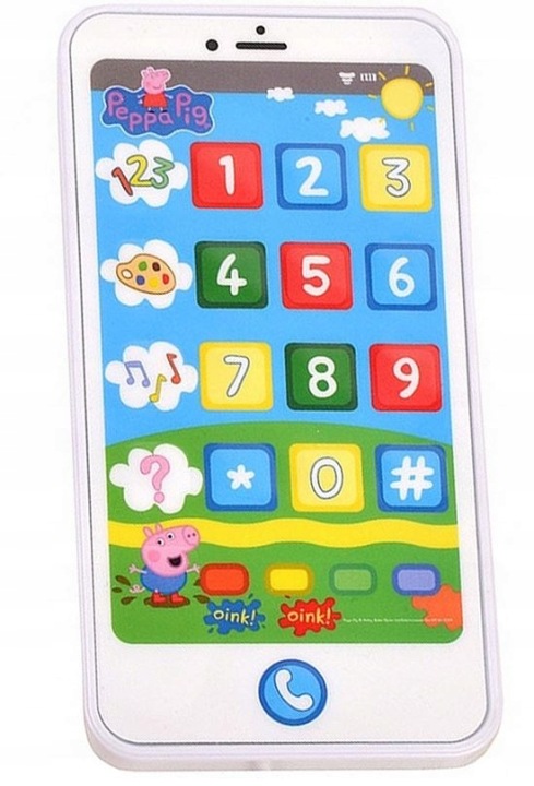 BABY смартфон свинка PEPPA LIŚCIANI 92253 — фото 3