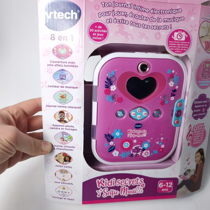 Vtech Kidi Secret Safe - Мій секретний щоденник - чорний Ч. — фото 5