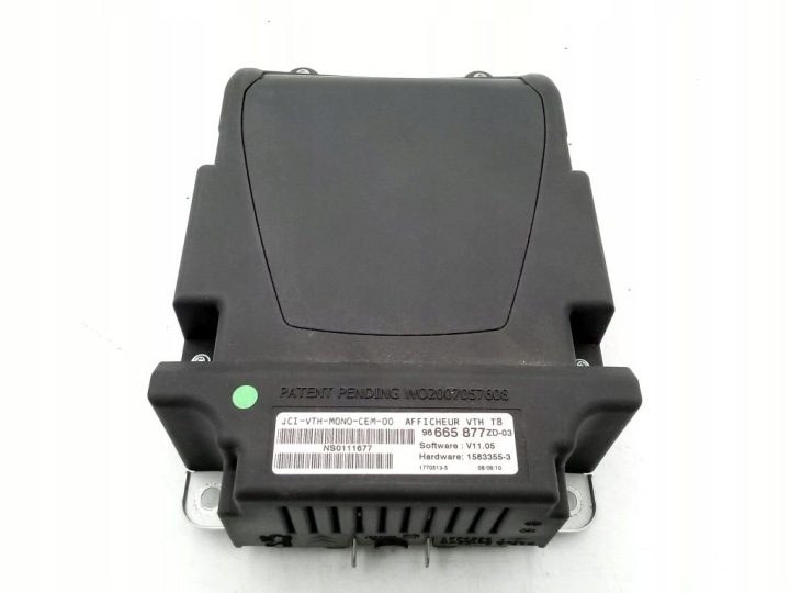 Peugeot 5008 and 1 display head up 96665877ZD