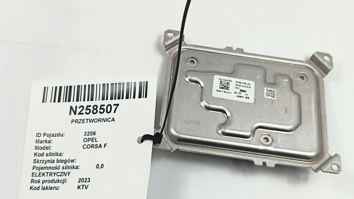 Unité de contrôle BA72782.02C OPEL CORSA F