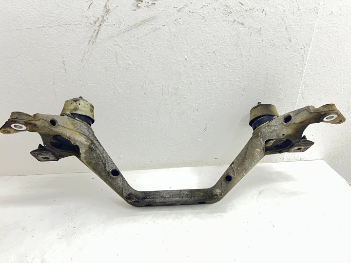 rinforzo paraurti sotto motore airbag traversa 7L6199207B Audi Q7 4L 3.0 TDI