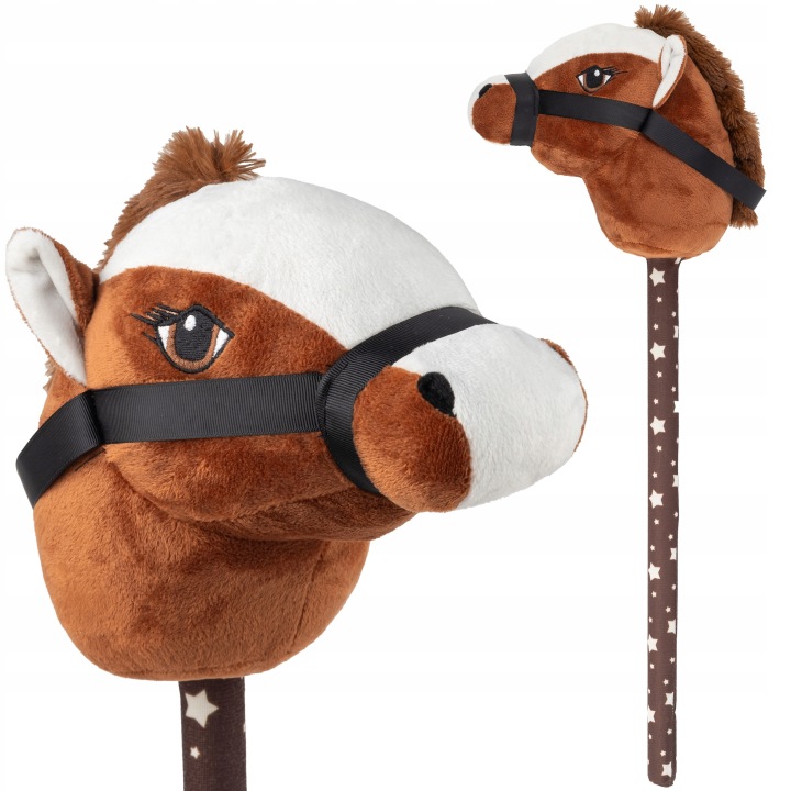 Кінь hobby horse коричневий B-2465-1 зі звуком