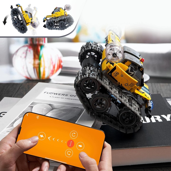 TECHNIK ROBOT BUDOWLANY для дітей, 4 в 1, програмований робот для монтажу — фото 2