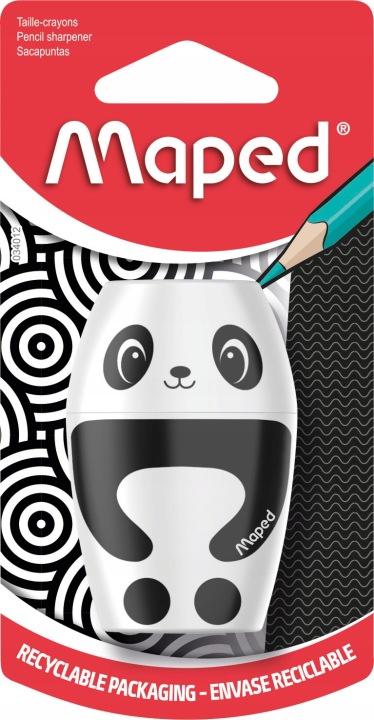 Точилка шейкер SHAKKY 1 отвір панда, MAPED