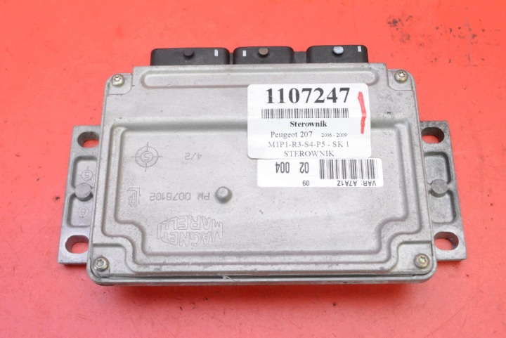 Centralina computer Motore 9662258780 PEUGEOT 207 1 e 1.4 16V 88 KM 06-09