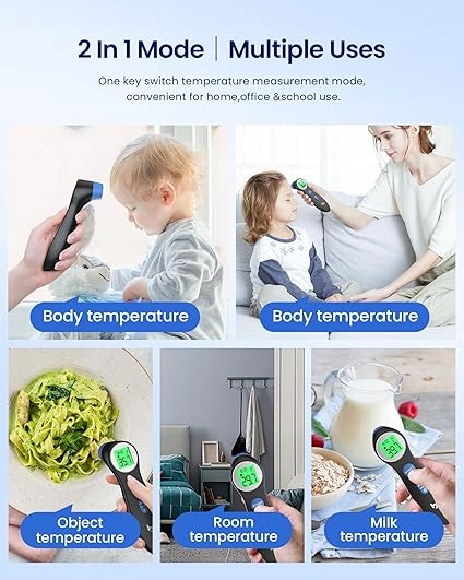Термометр безконтактний DET-306 — фото 4