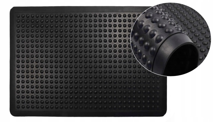 Stojací Podložka Bubble Mat Gumová Hrubá Stěračka Na Boty 60 x 150 cm