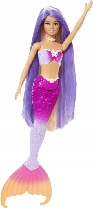 Лялька Barbie Malibu Русалка з Дельфінчиком Що змінює Колір HRP96/HRP97 — фото 5