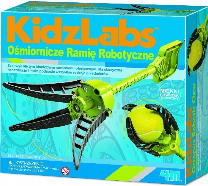 Набір науковий 4 м плече роботизовані гідравлічні KidzLabs 8+