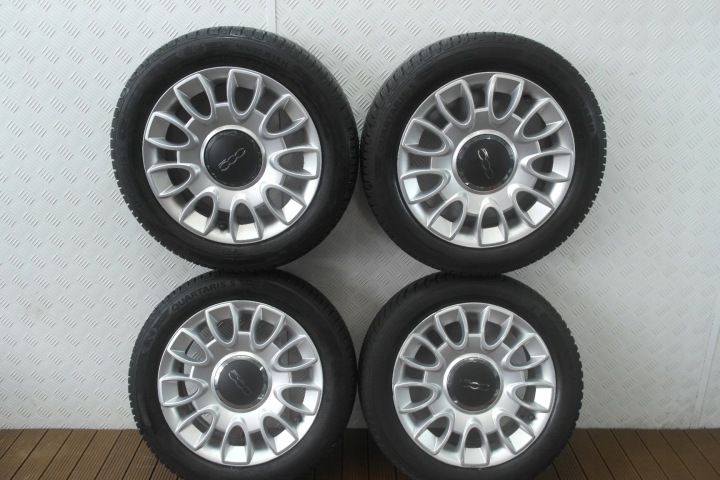 FIAT 500 Jantes roues Roues CALOROCZNE 15 4x98 185/55R15 BARUM ZIMA/LATO 7mm