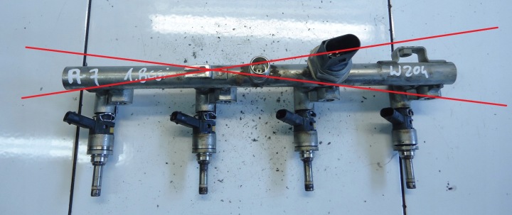 MERCEDES C W204 1.8CGI Injecteur Injecteur A2710781123