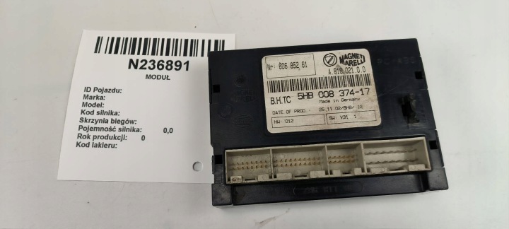 modul BSC 5HB008374-17 LANCIA THESIS