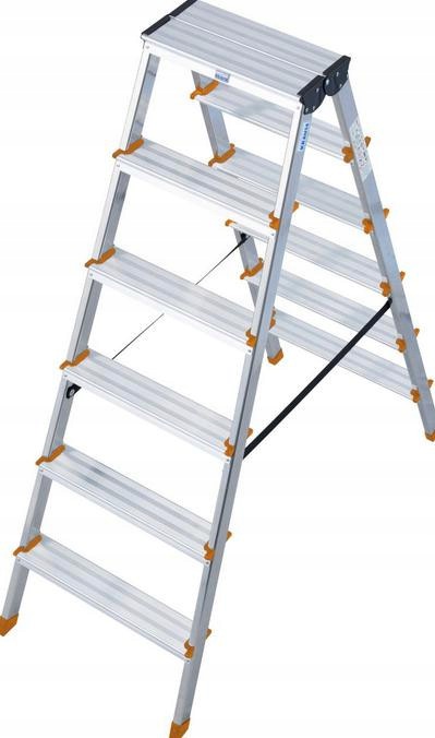 Žebřík hliníkový žebřík Krause Dopplo 2x6 120427