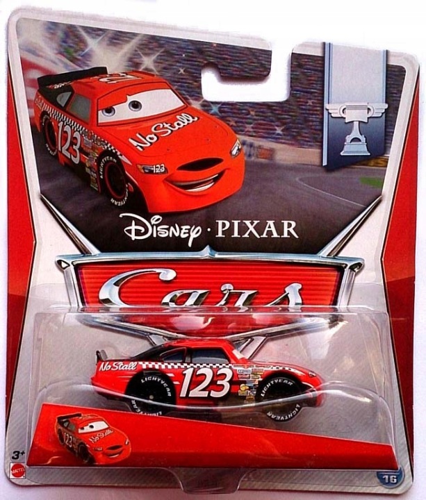 Mattel cars тачки todd marcus #123 no stall 1:55 no