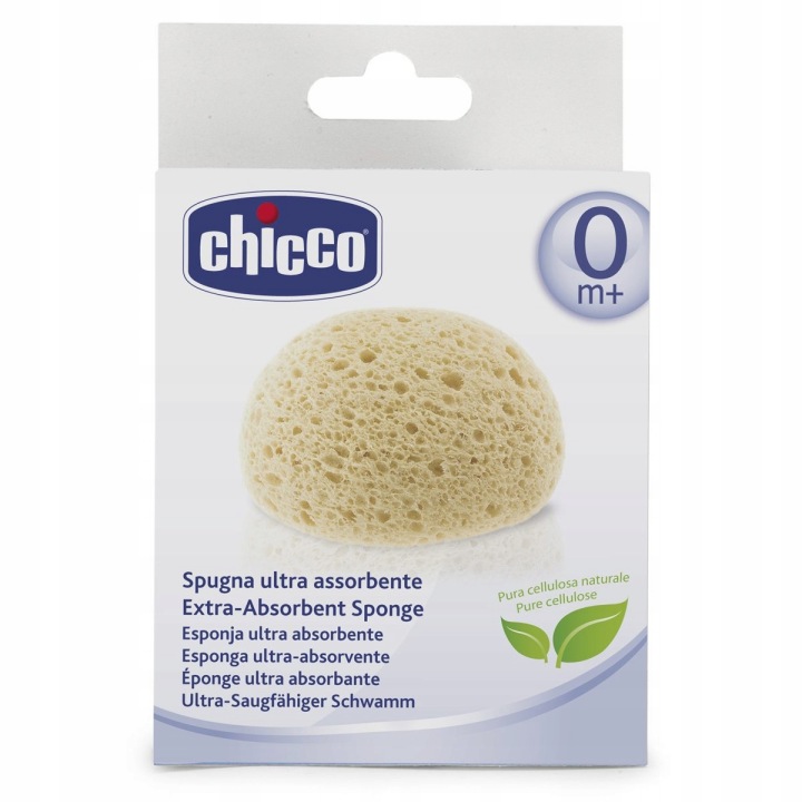 Вбирна губка з натурального волокна Chicco 0 м + — фото 3