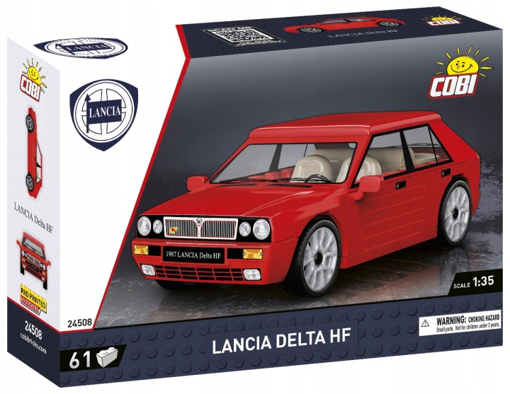 Конструктор COBI 24508 Автомобіль Lancia Delta HF 61 ел. — фото 2