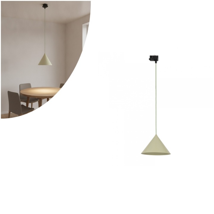 Závěsná kolejnicová lampa 3F Tracer Cono 11681 Tk Lighting