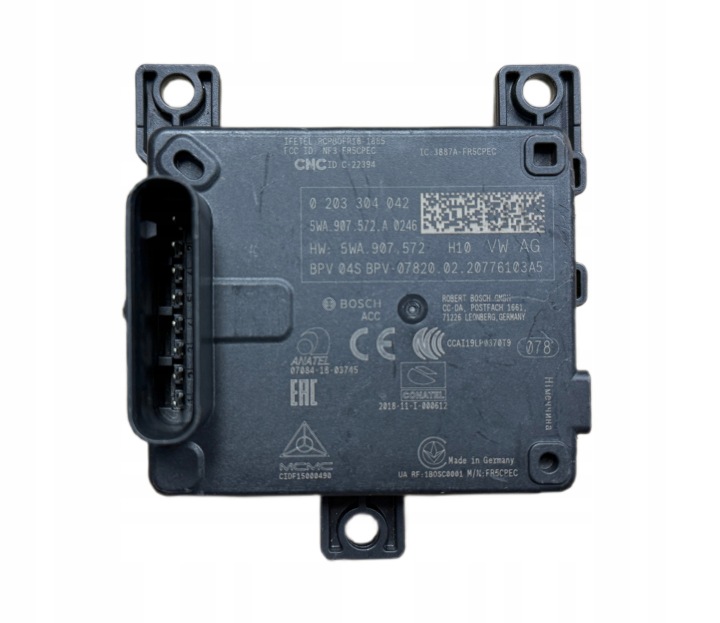 VW AUDI SKODA SEAT RADAR SENSOR ACC DISTRONIC VW AG 5WA907572A