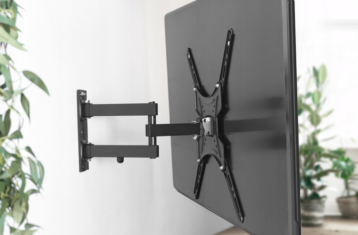 UCHWYT do Telewizora WIESZAK na TV Regulowany Obrotowy LED LCD 13-65 CALI